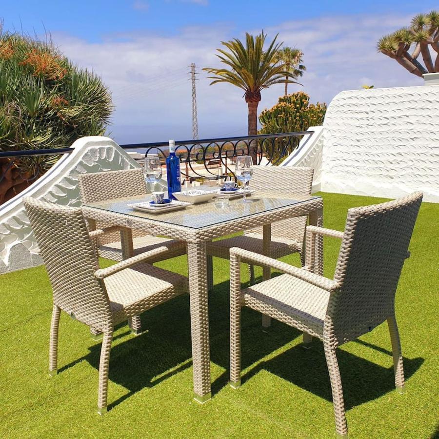 Sunny Tenerife Apartment - Ocean Views Tacoronte Dış mekan fotoğraf