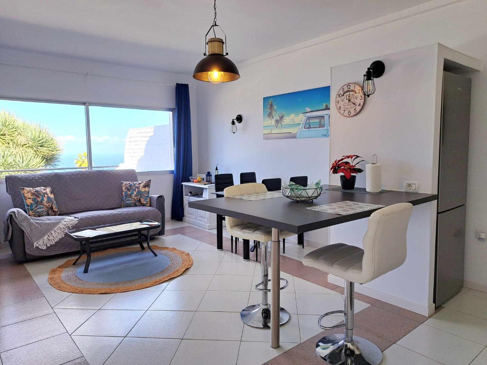 Sunny Tenerife Apartment - Ocean Views Tacoronte Dış mekan fotoğraf